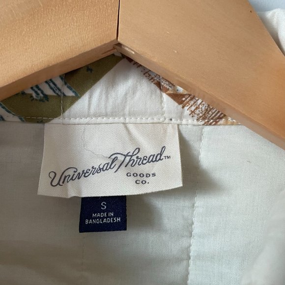 Universal Thread Quilted Patchwork Button Up Jacket Coat Sz S - Picture 8 of 12